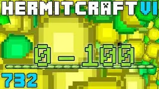 Hermitcraft VI 732 Fastest XP Farm? 100 Levels In 25 Seconds!