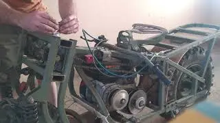 Homemade 2x2 Motorcycle build