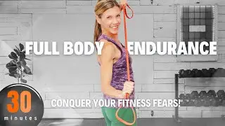 CONQUER YOUR FITNESS FEARS in 30 Min | Full Body Strength Endurance & Conditioning w. Compound Sets