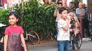 Pasangan duet Memori Berkasih paling Mengancam... Putera Nazhan feat Dyna