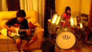 Guns N' Roses - Welcome To The Jungle (Children`s: Drum & Guitar Cover)