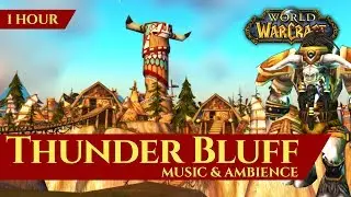 Vanilla Thunder Bluff - Music & Ambience (1 hour, 4K, World of Warcraft Classic)