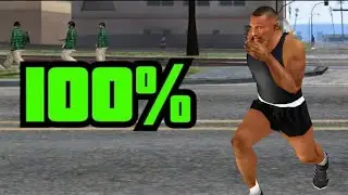 I broke into houses at dawn in GTA SA!! 😱 - beating the game without dying