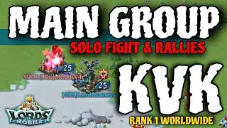 Lords Mobile| KVK RANK 1 WORLDWIDE #2 - FURIOUS KILLERS DESTROYING EVERYTHING 🔥