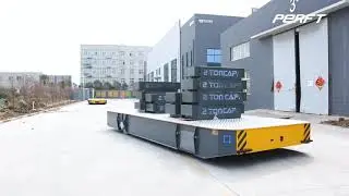 Platform Transfer Cart Heavy Material Transfer Cart Electric Molten Steel Transfer Car BWP 25T