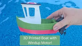 3D Printed Boat using Bambu Component Kit