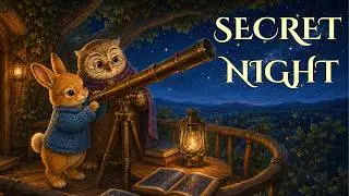 A Secret Night with the Wise Owl | Cozy Storybook Music