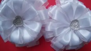 Школьный пышный бант к 1 сентября!