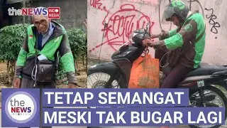 Semangat Kakek Driver Ojol Menuai Simpati Warganet