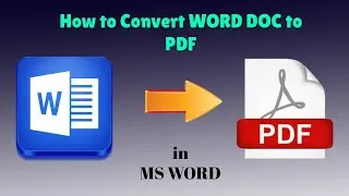 How to convert Word to PDF in Laptop || Tutorial Video  #tips #tipsandtricks