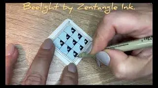 Тангл Beelight by Zentangle.