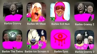 Barbie All New game | Mr Meat | Evil Nun | Ice Scream 8 New Games Barbie Mr Meat | Barbie Eye