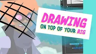 ANIMATION - Drawing on top of your rig! (Harmony)