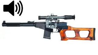 VSS Vintorez sound (Sound effect) Automatic Rifle sound