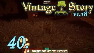 Night-time Rain in the Temporal Storm - Let's Play Vintage Story 1.18 Part 40