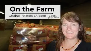 On the farm - Getting Potatoes Shipped - Bags