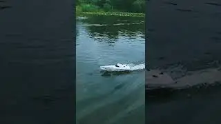 Awesome Turbo Jet Racing Boat! #rc #rcboat #rcboating #rcjetboat