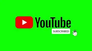 Green Screen Top Subscribe Button || Free Without Copyright || Green Screen Makerz