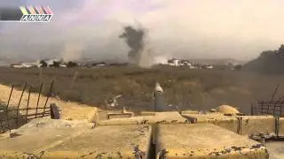 Сирия. Танк Т 72  С террористами разговор короткий. 20130518
