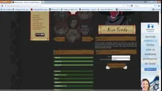 como criar um personagem no naruto game