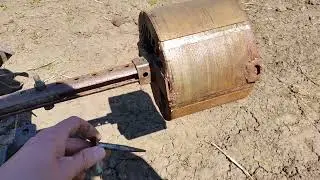 🔥Быстрая и лёгкая вспашка земли мотоблоком !