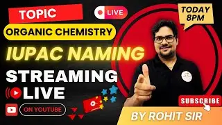 Organic Chemistry Lec 08 || IUPAC Nomenclature of Organic Compounds.