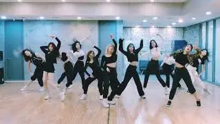 IZ*ONE (아이즈원) - Sequence - dance practice (mirrored)