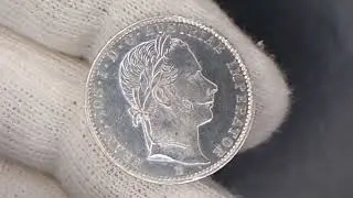 1/4 florin 1860 B proof like