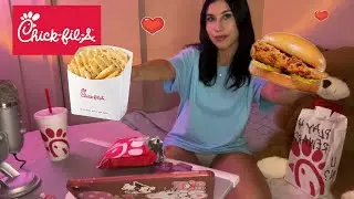 Chick-Fil-A Mukbang With Your Girlfriend ASMR
