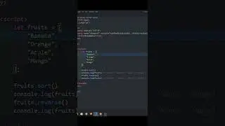 JavaScript Array Reverse Method | Sort Array By Descending Order