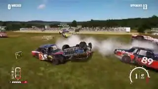 Wreckfest Online Demolition Derby Rage - CRAZY - Destruction Derby 2019 - PS4 PRO 1080p