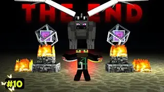 I killed the Ender Dragon in a weird way🌚 | Survival series Ep10