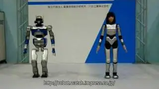HRP-4C & HRP-2 Promet (ROBOFES)