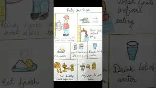 Healthy food habits for kids #foodchart #ytshorts #viralvideo #trending