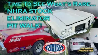 RARE MUSCLECARS SPORTSMAN PIT WALK! NHRA Drag Raing 427 L72 Z28Camaro 340 FC7 Duster T37 455 Pontiac