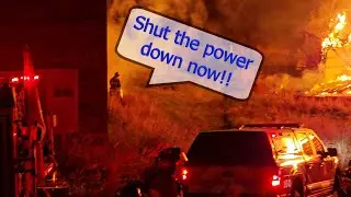 Why do Lineman go to fires?