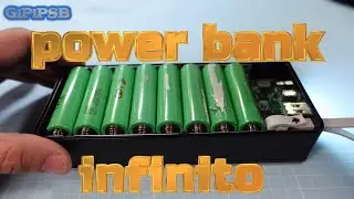 Uso le 18650 per Power Bank da costruire BrooDio - diy - ricarica wireless - QC C16-PD-Qi