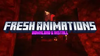 How To Download & Install Fresh Animations Texture Pack in Minecraft 1.21.1