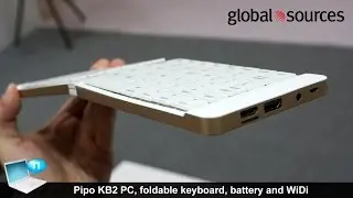 Pipo KB2 PC, foldable keyboard, battery and WiDi