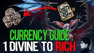 How Any Noob Can Get RICH With Just 1 Divine and Playing The Game - Currency Guide - Path of Exile 2