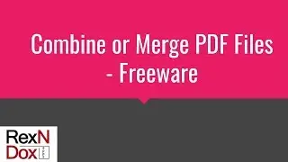 How to Combine or Merge PDF for Free