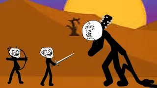 Как обмануть гиганта в Stick war legasy/How to fool a giant in Swl
