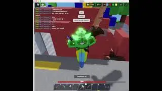 I got the giant sword in bedwars!