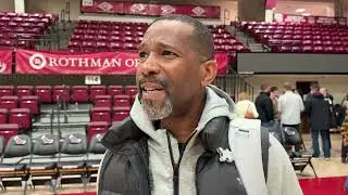 Duane Simpkins Postgame at Saint Joseph's