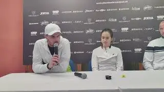 J&T Banka Slovak Open 2024 - Rozhovor s Miou Pohánkovou, Róbertom Gašparetzom a Kristiánom Cupákom