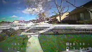 Tinyhawk first flight