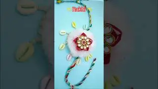 DIY Rakhi 2024  (2 ) 😱😻 rakhi competition✨ #rakhi #diy #craft #shorts  #homemade #art #trend #fun