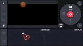 How to overlap things in Kinemaster.