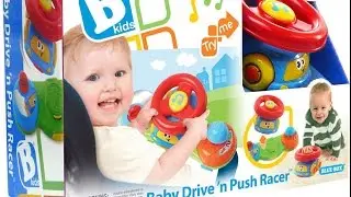 BLUE BOX BABY DRIVE & PUSH RACER 6m+
