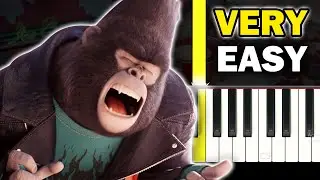 Sing 2 - There's Nothing Holdin' Me Back - VERY EASY Piano tutorial